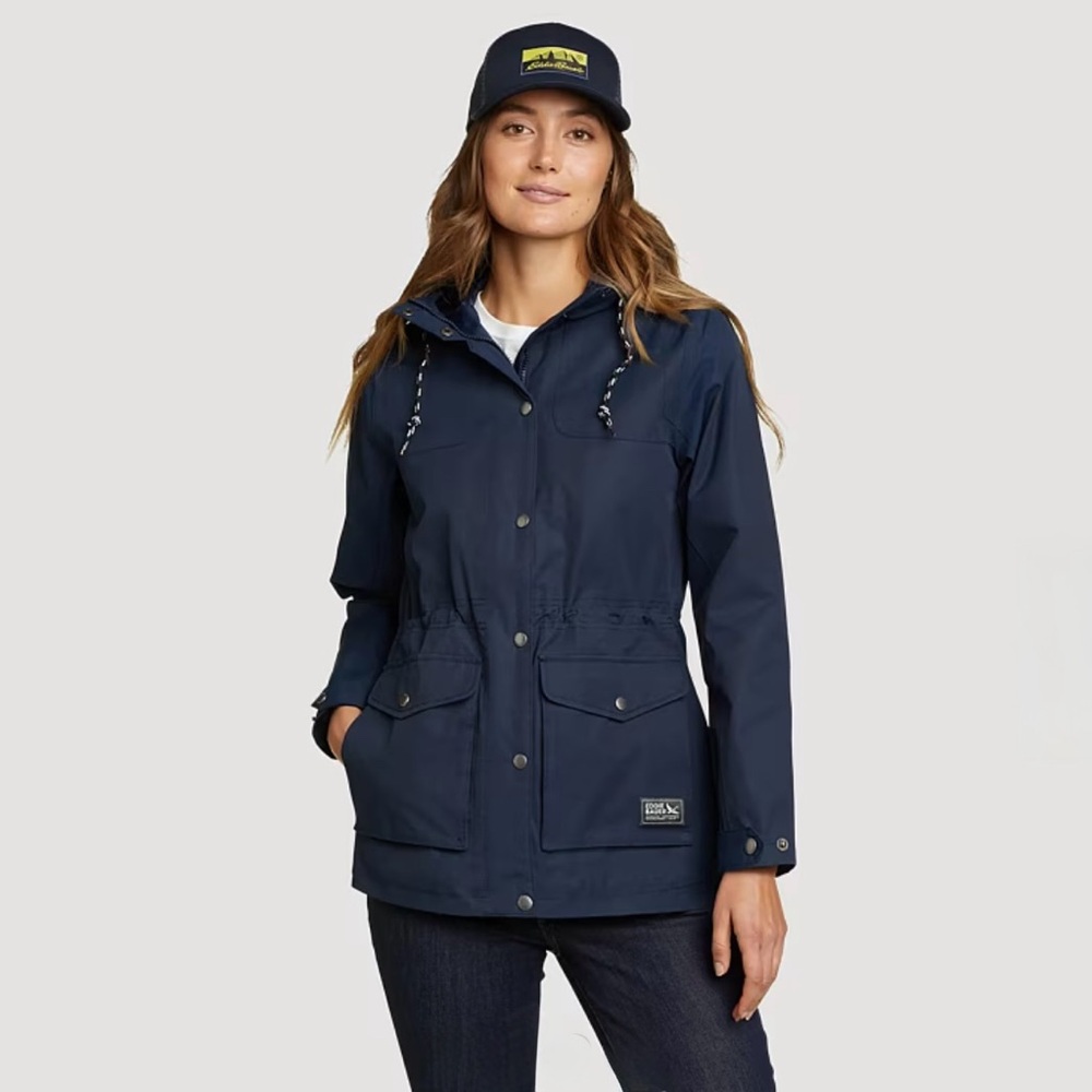 NWT Eddie Bauer Women’s Charly Waterproof Rain Jacket